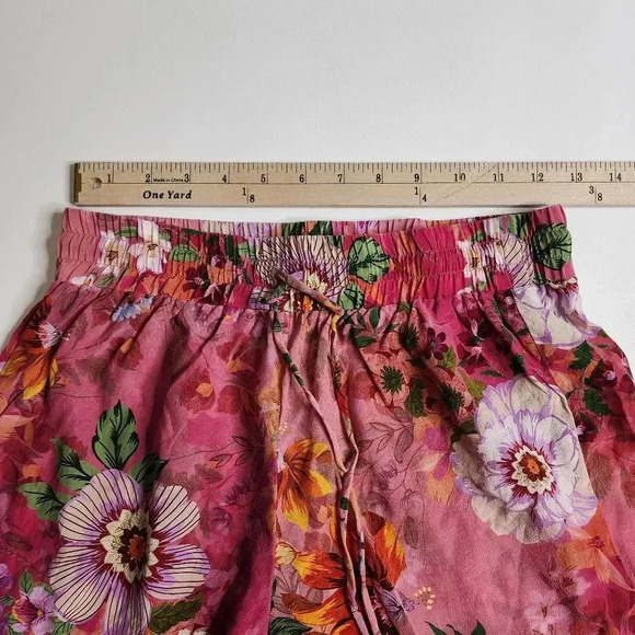 Johnny Was Bethia Cropped Floral Print Pajama Set Size XS - Picture 4 of 7